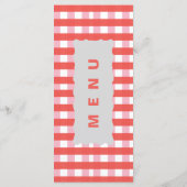 Herfst Pompoenen Zonnebloem bruiloft receptie dine Menu (Achterkant)