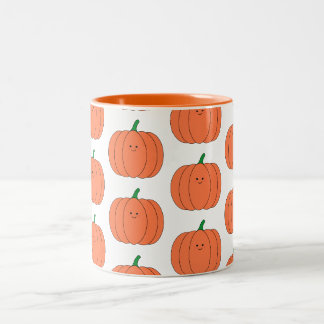 Herfst/pompoenMok Tweekleurige Koffiemok