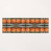 Herfst pompoenpaar Abstract Yogamat (Voorkant (horizontaal))
