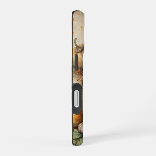  HERFST POMPOENSCENE MET BLOEMEN iPhone 16 HOESJE (Rechterkant)