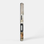 HERFST POMPOENSCENE MET BLOEMEN iPhone 16 HOESJE (Rechterkant)