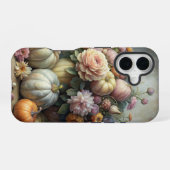 HERFST POMPOENSCENE MET BLOEMEN iPhone 16 HOESJE (Achterkant horizontaal)