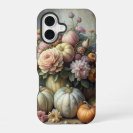  HERFST POMPOENSCENE MET BLOEMEN iPhone 16 HOESJE