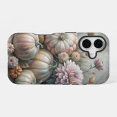 HERFST POMPOENSCENE MET BLOEMEN iPhone 16 HOESJE (Achterkant horizontaal)