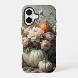  HERFST POMPOENSCENE MET BLOEMEN iPhone 16 HOESJE