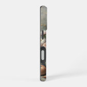 HERFST POMPOENSCENE MET BLOEMEN iPhone 16 HOESJE (Rechterkant)