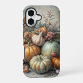  HERFST POMPOENSCENE MET BLOEMEN iPhone 16 HOESJE