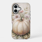  HERFST POMPOENSCENE MET BLOEMEN iPhone 16 HOESJE (Achterkant)