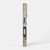 HERFST POMPOENSCENE MET BLOEMEN iPhone 16 HOESJE (Rechterkant)