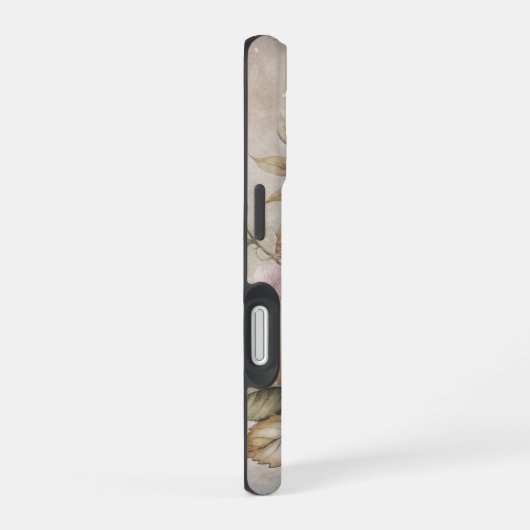  HERFST POMPOENSCENE MET BLOEMEN iPhone 16 HOESJE (Rechterkant)