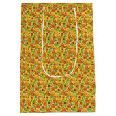 Herfst Pompoenveld Medium Cadeauzakje (Achterkant)