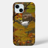 Herfst Pond met Zwan Case-Mate iPhone Case (Achterkant)