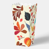 Herfst Popcorn Boxes Bedankdoosjes (Achterkant)