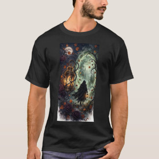 Herfst Portaal — Gotische Lantaarn T-Shirt