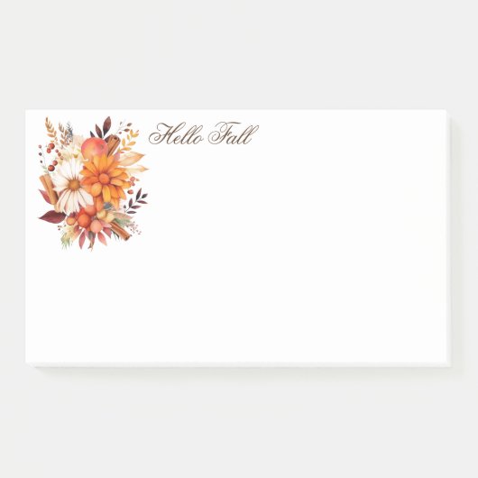 Herfst Post het Opmerkingen Post-it® Notes (Voorkant)