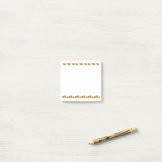 Herfst Post-it® Notes (Op bureau)