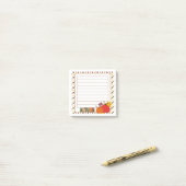 herfst post-it® notes (Op bureau)