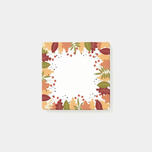 herfst post-it® notes (Voorkant)