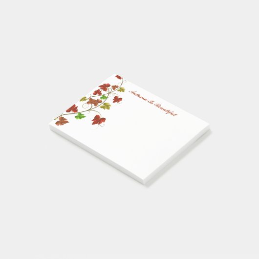 Herfst Post Notes (Schuin)