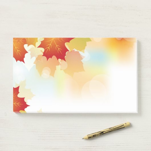 Herfst Post Notes (Op bureau)