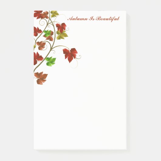 Herfst Post Notes (Voorkant)