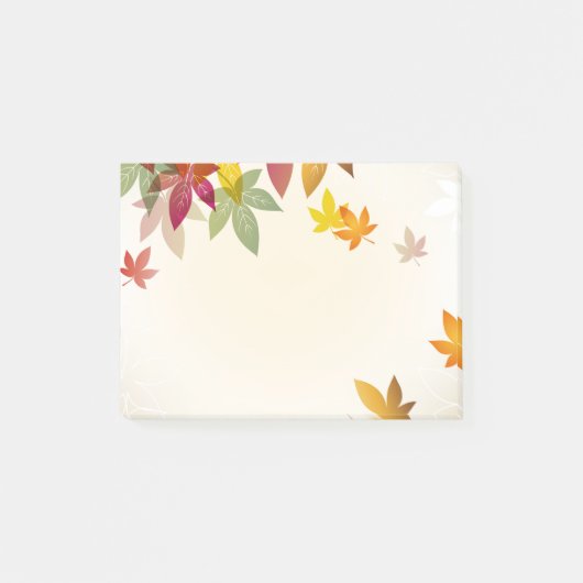 Herfst Post Opmerkingen Post-it® Notes (Voorkant)