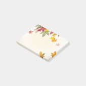 Herfst Post Opmerkingen Post-it® Notes (Schuin)