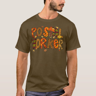 Herfst Postal Worker Mail Worker Herfst T-shirt