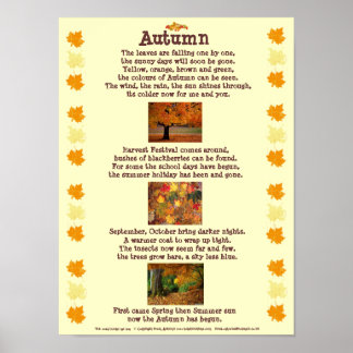Herfst Poster