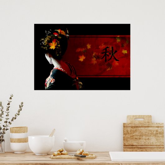 herfst poster (Keuken)