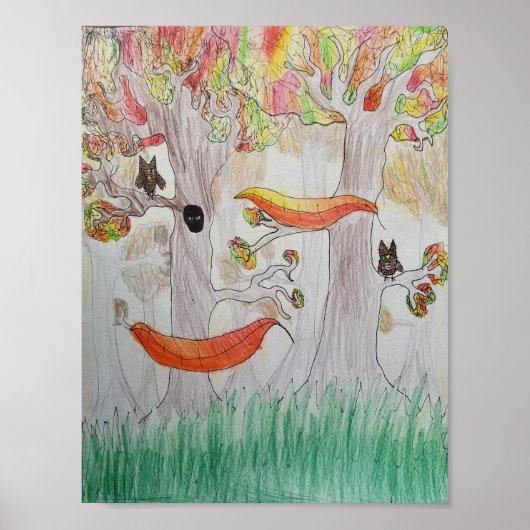 herfst poster (Voorkant)