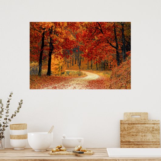 herfst poster (Keuken)