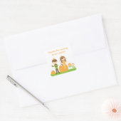 Herfst Prince en Fairy Princess Stickers (Envelop)