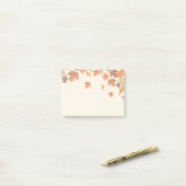 herfst Print Post Het Notitieblok Post-it® Notes (Op bureau)