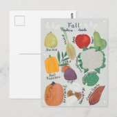 Herfst Productengids Briefkaart (Voorkant / Achterkant)