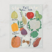 Herfst Productengids Briefkaart (Voorkant)