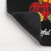 Herfst Pset Leopard Pumpkin Autumn Thanksgiving Bl Muismat (Hoek)