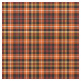 Herfst Pset Russet Brown, Oranje en geel patroon Stof