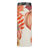 Herfst Pumkin Floral Thermosbeker (Achterkant)