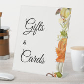 Herfst Pumkin Herfst Vrijgezellenfeest Cadeaus & K Reclamebord Met Voetstuk (Insitu)