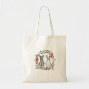 Herfst Pumpkin Australian Cattle Dog Heeler Tote Bag