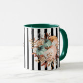Herfst Pumpkin - Autumn Floral Coffee Mok (Voorkant rechts)