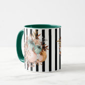 Herfst Pumpkin - Autumn Floral Coffee Mok (Voorkant links)