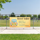 Herfst Pumpkin Autumn Harvest Festival Spandoek (Insitu)