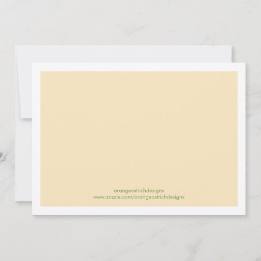 Herfst Pumpkin Baby shower Uitnodiging (Achterkant)