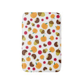 Herfst Pumpkin Berries Acorn Pattern Badmat (Voorkant Verticaal)