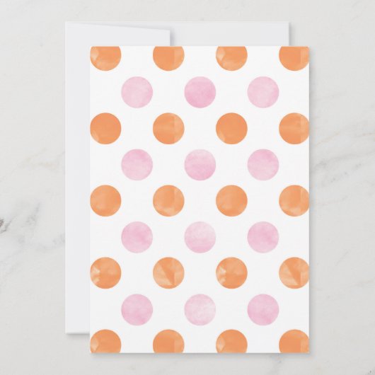 Herfst Pumpkin Birthday - Hartelijk dank Bedankkaart (Achterkant)