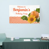 Herfst Pumpkin Birthday Spandoek (Beurs)