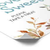 Herfst Pumpkin Boerderij Animal Tractor Love is Sw Poster (Hoek)