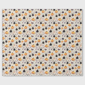 Herfst Pumpkin Cadeaupapier (Vlak)